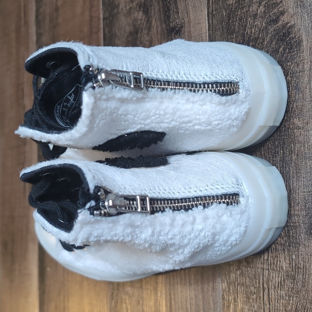Converse CLOT x Chuck‎ 70 High Giant Panda Shoes Men's 7 Women's 9 Black White - Picture 5 of 14